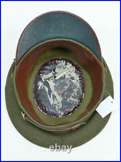 Original US ARMY WW2 VISOR CAP HAT with Patch Enlisted Men Gr. 56 Schirmmütze