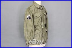 Original US WWII Army M-1943 Field Jacket Pacific Used- I Corps Patch