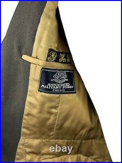 Original WW2 US 8TH Army Air Force Wool Dress Uniform Associated Military Store