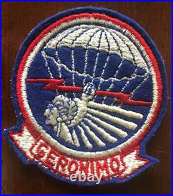 Original WW2 US Army 501st Airborne Infantry Regiment Geronimo Patch