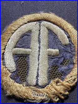 Original WW2 US Army Allied Forces Patch Made In Occupied Germany #121024-8