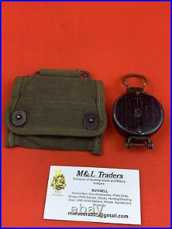 Original WW2 US Army Compass NAMED Mortar Platoon F Company