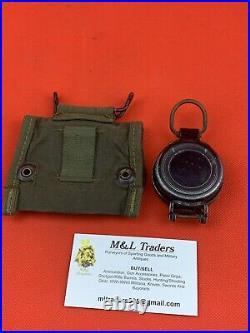 Original WW2 US Army Compass NAMED Mortar Platoon F Company