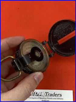 Original WW2 US Army Compass NAMED Mortar Platoon F Company