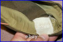 Original WW2 U. S. Army 3rd Armored Div. Patched Uniform Ike Jacket 1944 d. WithHat