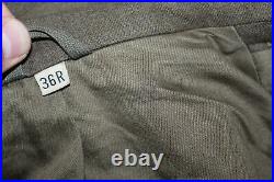 Original WW2 U. S. Army 63rd & 36th I. D. Patched Uniform Ike Jacket, 1944 d