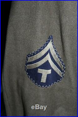 Original WW2 U. S. Army Air Forces 5th AAF Patched Ike Uniform Jacket, 1944 d