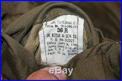 Original WW2 U. S. Army Air Forces 5th AAF Patched Ike Uniform Jacket, 1944 d