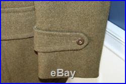Original WW2 U. S. Army Air Forces Officers 3/4 Wool Uniform Jeep Coat withPatch