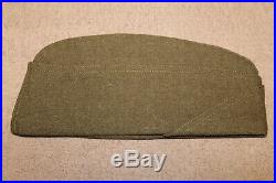 Original WW2 U. S. Army Airborne Patched Wool Overseas Hat, 1945 d. (Minty)