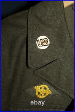 Original WW2 U. S. Army Double Patched 6th Army Uniform Ike Jacket, 1944 d