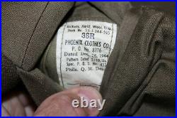 Original WW2 U. S. Army Double Patched 6th Army Uniform Ike Jacket, 1944 d