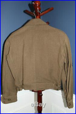 Original WW2 U. S. Army ETO ADSEC & 1st Army Patched Ike Jacket, 1944 d