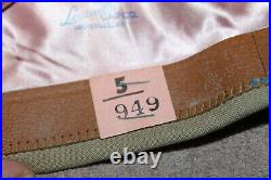Original WW2 U. S. Army Officers Airborne Patched Khaki Overseas Hat