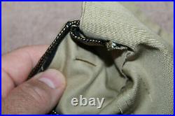 Original WW2 U. S. Army Officers Airborne Patched Khaki Overseas Hat with2nd Lt Pin
