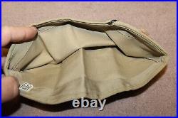 Original WW2 U. S. Army Officers Airborne Patched Khaki Overseas Hat with2nd Lt Pin