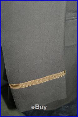 Original WW2 U. S. Army Ord. Officers ETO Patched Uniform Jacket, Named & 1943 d