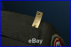 Original WW2 U. S. Army Ord. Officers ETO Patched Uniform Jacket, Named & 1943 d