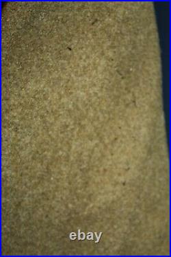 Original WW2 U. S. Army Replacement & School Command Patched OD Wool Overcoat