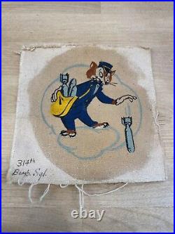 Original WW2 Vintage US ARMY AIR FORCE 314th BOMB SQUADRON Patch