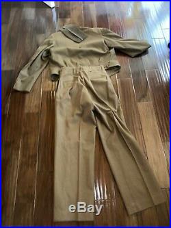 Original WW2 WWII Korean US Army 6th Armored Division Uniform