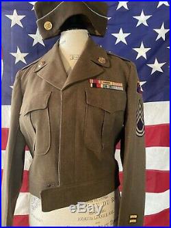 Original WW2 WWII Korean US Army 6th Armored Division Uniform
