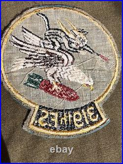 Original WWII 319th Fighter Squadron USAAF Army Air Forces A2 Jacket Patch