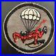 Original WWII US Army 508th Parachute Infantry Regiment Pocket Patch Grey Back