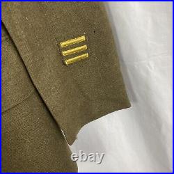 Original WWII US Army 79th Infantry Div Patched Uniform Jacket