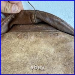 Original WWII US Army Air Corps A-2 Flight Jacket Patched Southeast Command