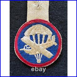 Original WWII US Army Airborne Glider Insignia Uniform Pocket Patch Rare