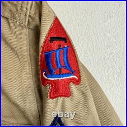 Original WWII US Army Shirt Patched 474th Inf Reg FSSK