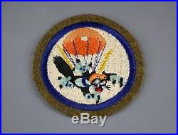 Original WWII U. S. Army 503rd Parachute Infantry Regiment Insignia, Cat Patch