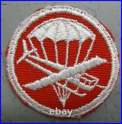 Original Ww2 Us Army Artillery Officer Paraglider Airborne Cap Patch #usp3884