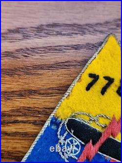 Original Wwii Occupation Us Army 778th Tank Battalion German Made Bullion Original Wwii Occupation Us Army 778th Tank Battalion German Made Bullion