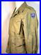Original Wwii Us Army M43 Field Jacket 79th Infantry Division