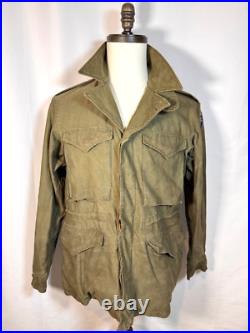 Original Wwii Us Army M43 Field Jacket 79th Infantry Division