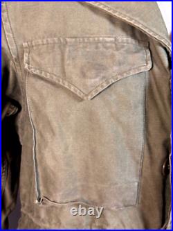 Original Wwii Us Army M43 Field Jacket 79th Infantry Division