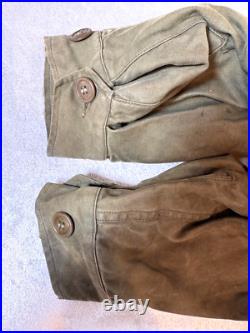 Original Wwii Us Army M43 Field Jacket 79th Infantry Division