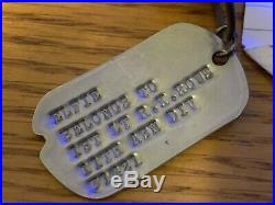 Original ww2 us army 11th airborne named grouping jump wings, pocket knife, dogtag