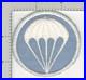 Oversize WW 2 US Army Infantry Parachute Garrison Cap Patch Inv# K2912