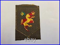 PK3087 WW2 US Army Patch 113th Armored Calvary Regiment Woven L1D