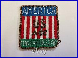 PK3154 Original WW2 US Army Allied Control Commission US ACC Hungary Patch L1E