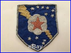 Pk173 Original WW2 US Army 4025th Signal Battalion Patch Chain Stitch WA11