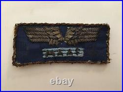 Pk176 Original WW2 US Army Air Force Mediterranean Allied Air Forces Tab WA11