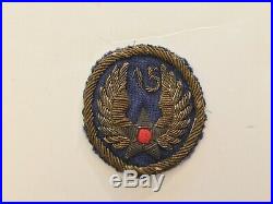 Pk275 Original WW2 US Army Air Force 15th Air Force Patch Bullion WA8