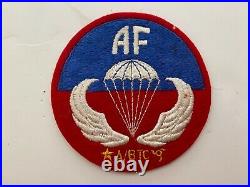 Pk437 Original WW2 US Army Airborne Training Center Patch Wool WA10