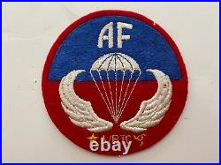 Pk437 Original WW2 US Army Airborne Training Center Patch Wool WA10