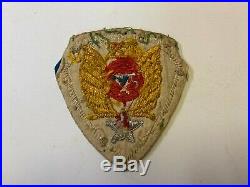 Pk457 Original WW2 US Army Air Force IX Engineer Command Patch Wool WA10