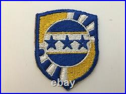 Pk45 Original WW2 US Army Armed Forces Information School Patch WC10
